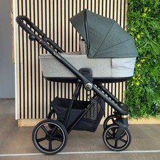 Kinderwagen my junior® VIGO², Babyschale Auto, Babywanne, Sportsitz + Zubehör
