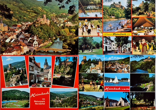Postkarten lot heimbach in - postkarten,