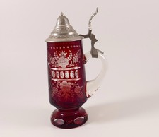 Böhmen Bierkrug Seidel Glas