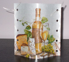 1 Deko Windlicht Weinflasche