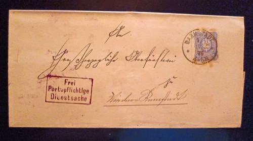 Preußen dienstbr frei - dienstbr., „frei