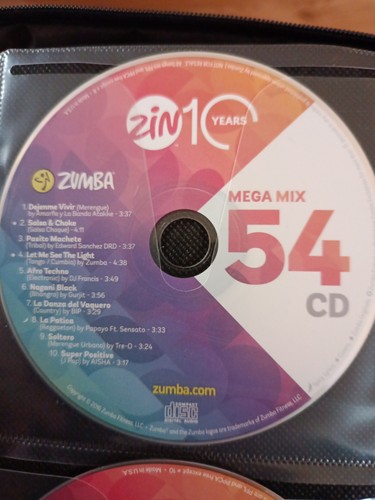 Zumba mega mix megamix - mega, cd