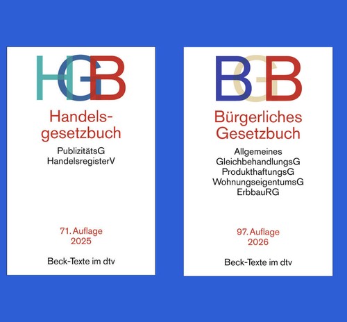 Bgb auflage 2026 - bgb, 97.auflage