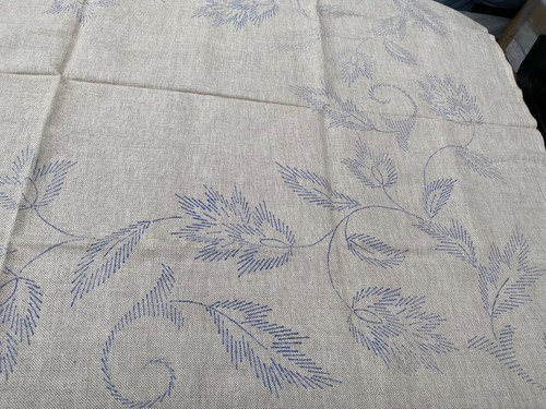 Tischdecke zum sticken mit