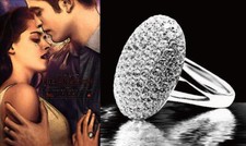 Bellas Kristall Hochzeits-Ring