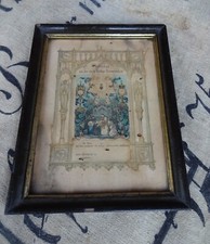 altes Bild Glas + Rahmen