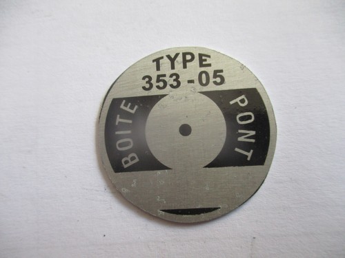 Typenschild renault alpine - typenschild,