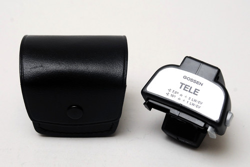 Gossen tele vorsatz - tele-vorsatz, schwarz