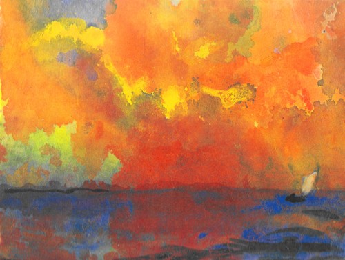 Emil nolde meer im - emil,