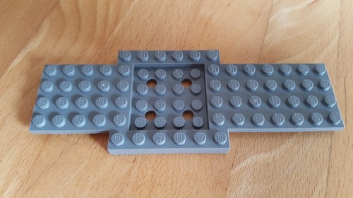 Dunkel blau grauer lego auto - blau,