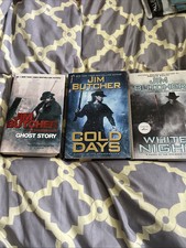 3 Hardback DRESDEN FILES by JIM BUTCHER Ghost Story White Night Cold Days
