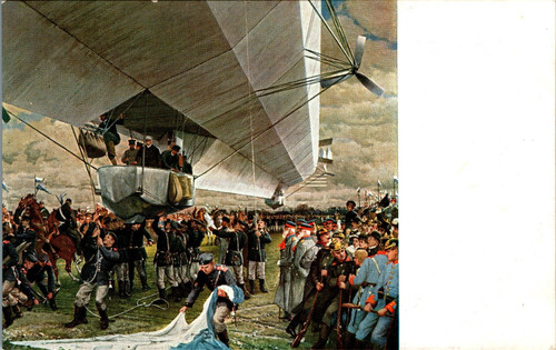 Zeppelin luftschiff landung - luftschiff,