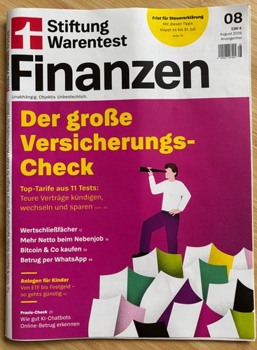 Finanztest der stiftung - der,