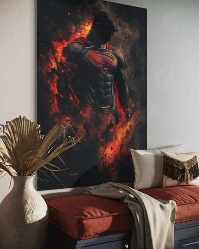 Superman leinwand bild - superman,