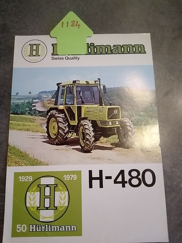 Hurlimann traktor 480 - hurlimann,