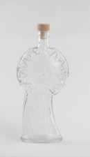 Glas Flasche Sonne Stella 0,5