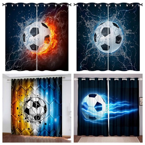 Modern fußball vorhänge - fußball,