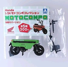 Grüne Motocompo Honda 1/24