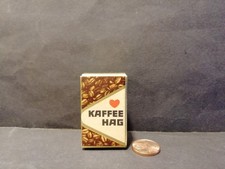 Kaffee Hag Nostalgie Verpackung Puppenstube Kaufmannsladen Miniatur