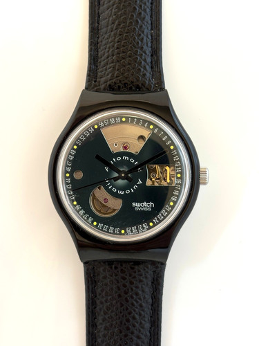 Swatch automatik black - swatch,