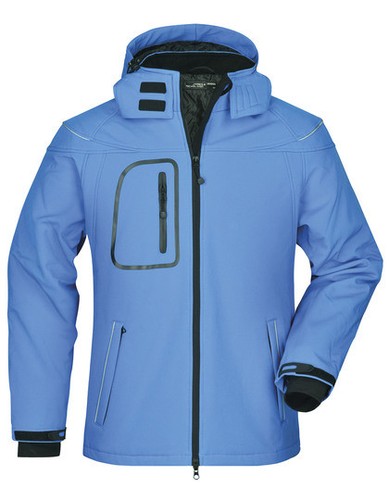 Men winter softshell jacket - softshell,