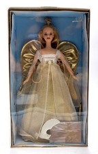 1999 Angelic Inspirations Barbie Puppe (Blond) mit Taube / Mattel 24984, NrfB