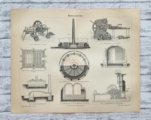 Mauersteine ziegelpresse ofen - mauersteine,