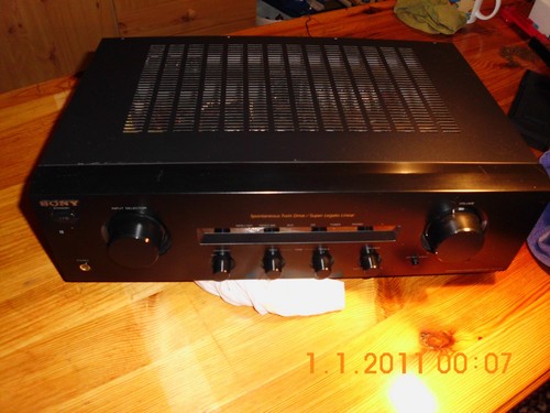 Stereo amplifier sony fe370 - amplifier, ta-fe370