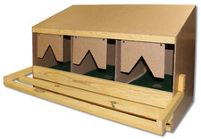 Legenest für große Hühner