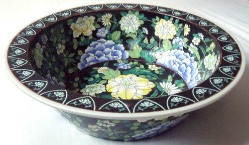 Chinese fish bowl famille - fish,