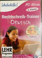 Schülerhilfe Rechtschreib-Trainer Deutsch 4. Klasse PC - Minis CD-ROM
