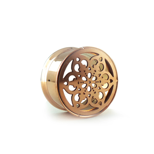 Ornament flesh tunnel ohr - ornament,