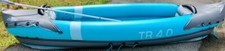 Gummiboot Kanu neuwertig und stabil von der Marke Crane - Aldi 