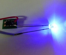 Blinklicht LED Beleuchtung Ansteuerplatine blau rot orange gelb Analog Digital