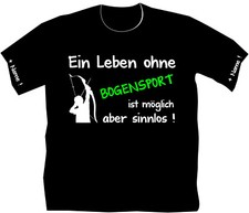 T-Shirt Archery Bogenschütze Schützenverein Bogensportverein Langbogen Pfeile 34