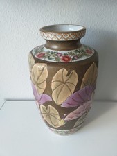 Porzellan Vase China bemalt