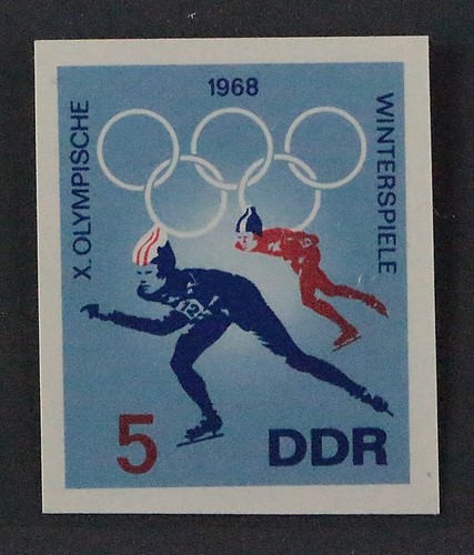 Ddr 1935 eisschnelllauf - ddr, u