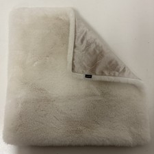 JOOP 1x Kissenhülle Natur Kunstfell 50x50 Kissenbezug flauschig