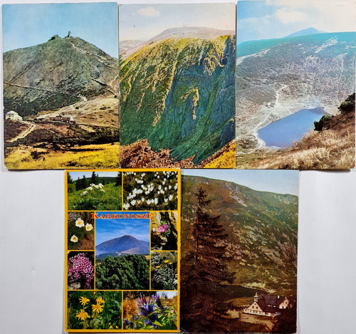 Postkarten lot karkonosze - lot, x