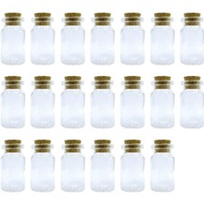 Glasflasche mini korken - glasflasche,