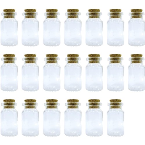 Glasflasche mini korken - glasflasche,