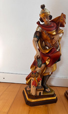 Holzfigur Heiliger Florian –