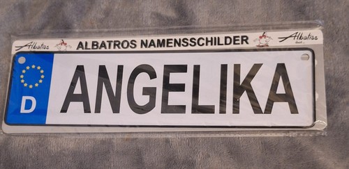 Namensschild angelika - namensschild,