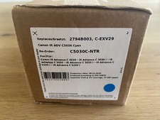 Toner Kartusche Drucker Patrone Canon IR Advance C5030 Cyan ADV C5035 5235 5240
