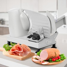 7MAGIC Brotschneidemaschine 150W Profi Allesschneider Elektrisch mit 0-15mm