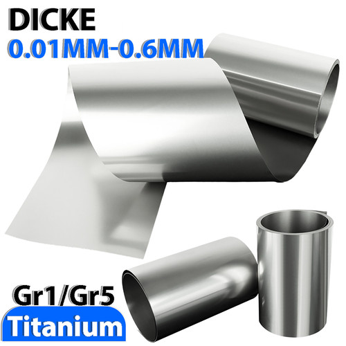 Titanband gr1 gr5 dicke - titanband,
