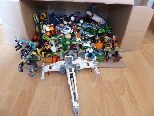 Lego konvolut 3 kg - 6,3,