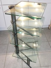 TRANSROTOR HiFi Ständer Rack Stahl und Glas, universell verwendbar ...
