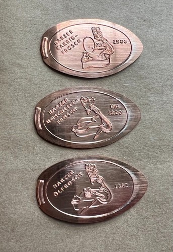 Elongated coin - coin,
