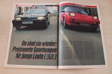 Auto Bild 19/1986 Toyota MR 2 mit 124PS besser als...?